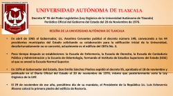 Nuevos Indicadores. Universidad Autónoma de Tlaxcala.