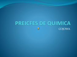 PREICFES DE QUIMICA