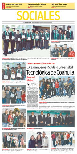 Tecnológica de Coahuila - El Diario de Coahuila
