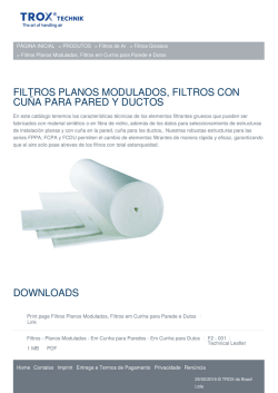 Print page Filtros Planos Modulados, Filtros em Cunha para