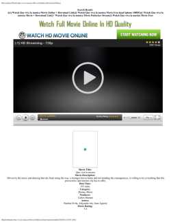 (Movietube) (Watch) Que viva la musica (Movie) (Online) (Download