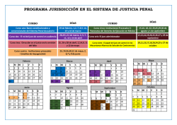 Calendario programa completo