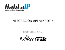 Dashboard con API Mikro k - MUM