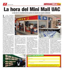La hora del Mini Mall UAC - Universidad Autónoma del Caribe