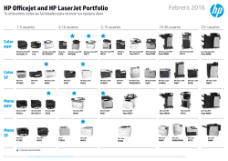 Impresoras LaserJet HP