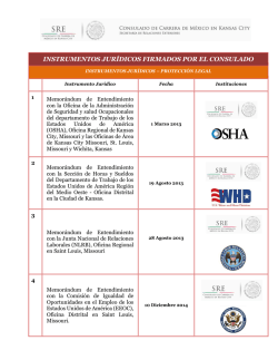 instrumentos jurídicos firmados por el consulado