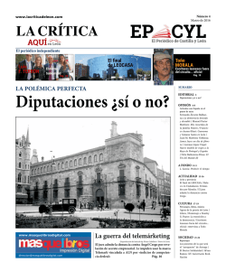 edición completa aquí - La Crítica de León El periódico independiente