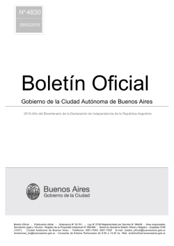 Ministerio de Salud - Boletín Oficial