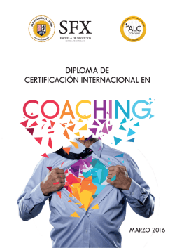Certificación Internacional en Coaching - ALC