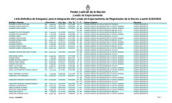 Lista abogados Letras C-D - Poder Judicial de la Nación