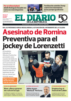 Asesinato de Romina Preventiva para el jockey de Lorenzetti