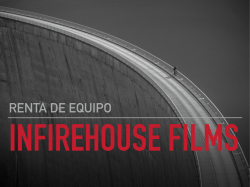 Lista de Equipo - Infirehouse Films
