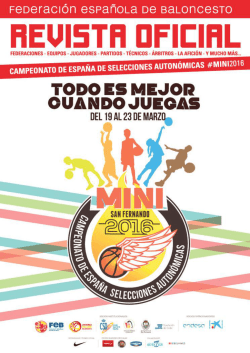 Descarga la Revista Oficial - Federación Española de Baloncesto