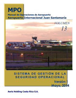 MPO 13 - Aeropuerto Internacional Juan Santamaría
