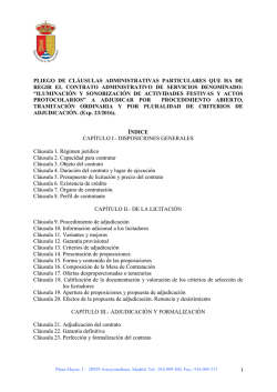 pliego administrativo - Ayuntamiento de Arroyomolinos