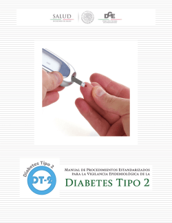 Diabetes Mellitus tipo 2 - Dirección General de Epidemiología