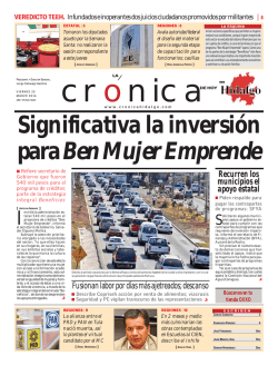 viernes 25 de marzo - La Crónica de Hoy en Hidalgo