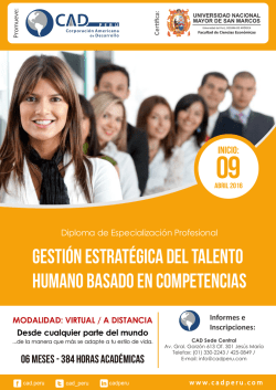gestión estratégica del talento humano basado en competencias