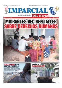 migrantes reciben taller
