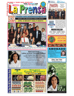 La Prensa - Ohio and Michigan`s Largest Latino Newspaper with