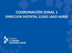 Diapositiva 1 - Ministerio de Inclusión Económica y Social