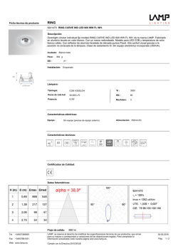 Ficha técnica de producto 9241470 RING CURVE IND LED 600 WW