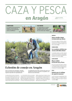 en Aragón - Federación Aragonesa de Caza