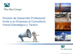 Consultorio Virtual - The Alta Conference
