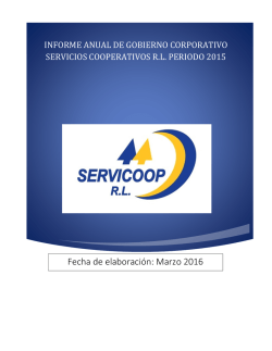 2015 - Servicoop RL