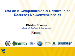 Shikha Sharma : WVU Geology & Geography