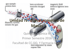 Unidad IVmasas - Departamento de Química Orgánica