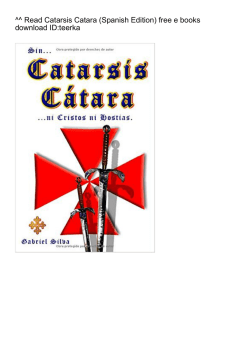 Read Catarsis Catara (Spanish Edition) free e books