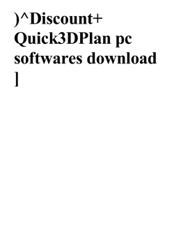 Quick3DPlan by
