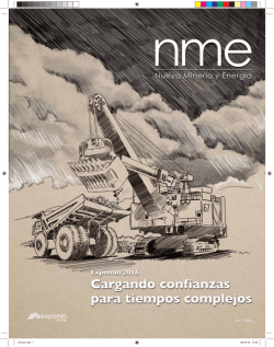 Expomin 2016 - Revista Nueva Minería y Energía