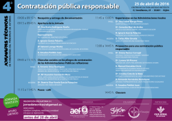 Programa - Asociación Española de Fundaciones