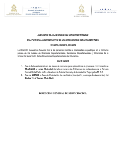 addendum 03 (1) - Dirección General de Servicio Civil