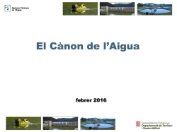 Pla de Gestión del Distrito de Cuenca Fluvial de Cataluña