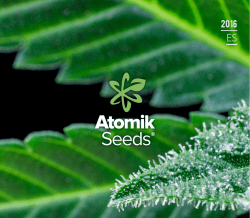 catálogo 2016 - Atomik Seeds