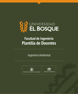 Docentes del programa - Universidad El Bosque