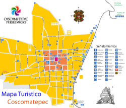 Mapa Turístico Coscomatepec