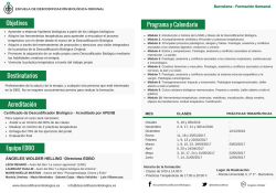 Programa Barcelona Semanal PDF - Descodificación Biológica