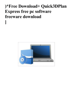 Free Download+ Quick3DPlan Express free pc software