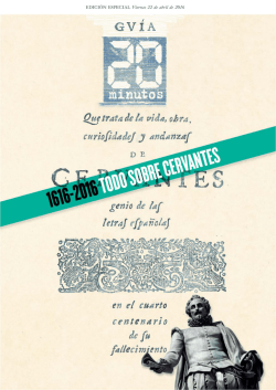 Guía de Cervantes : Cervantes : 1 : Página 1