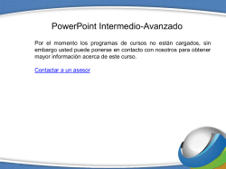 PowerPoint Intermedio