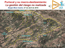 Participación remota de Sergio Mora - PREVENTEC-UCR