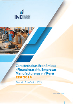 Características Económicas y Financieras de las Empresas