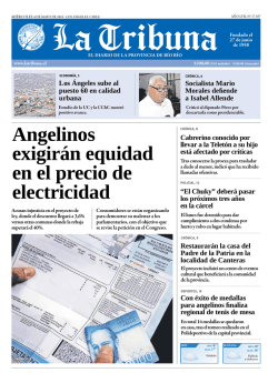 Angelinos exigirán equidad en el precio de electricidad