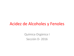 Acidez de Alcoholes y Fenoles-QOID2K16