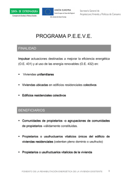 PROGRAMA P.E.E.V.E.
