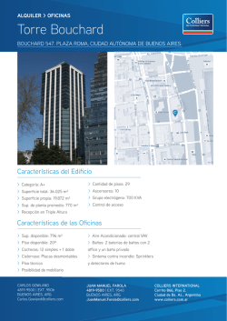 Torre Bouchard - Colliers International